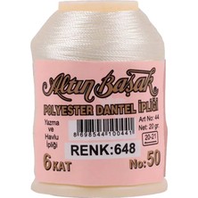 Altınbaşak Oya ve Dantel Ipi 20 gr - Royaleks - No: 648 Mariposa Secret