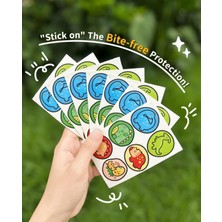 Runben Bitkisel Yağlı Sinek Kovucu Bant Sticker(6 Yağlı) 36 Parça Dinozor Deseni ile 8 Saat Koruma