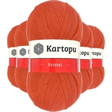5 Adet Kristal Çift Katlı El Örgü Lif Ipi Narenciye K1212 Mariposa Secret