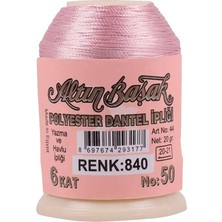 Altınbaşak Oya ve Dantel Ipi 20 gr - Royaleks - No: 840 Mariposa Secret