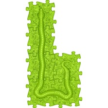 Muffik Snake Set · Yılan Seti | Lime-Açık Yeşil, 6’lı Sert Ortopedik Duyu Matı | Denge Parkuru | Duyusal Oyun | Denge Koordinasyon · Motor Gelişim
