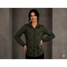 Meltem Collection Italyan Nakışlı Kadın Müslin Gömlek