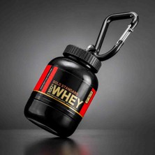 Loot Sepeti Protein Tozu Taşıma Kabı Sporcu Aksesuar Anahtarlık