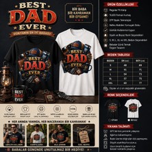 Tişört Kodu Best Dad Ever Regular Fit Erkek Tişört – Dünyanın En Iyi Babasına Özel