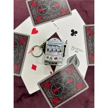Sirena Accessories Dönen Mekanizmalı Slot Anahtarlık.