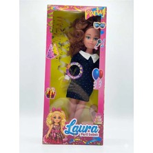 Ilknurtoys Laura Parti Bebek/33 cm Sesli Kız Bebek