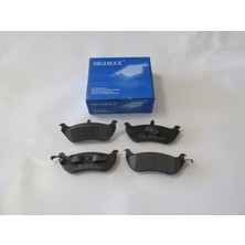 Bzt Lincoln Town Car- 98/02; Arka Fren Balatası (DISK)(140.6X48.9X16)(BRAMAX) 5550086Z00