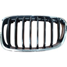 Bzt Bmw 1 Seri- F20- 12/15; Ön Panjur Sol (Nikelaj Çerçeveli) (Iç Petekleri Siyah) (Sport) 51137262117