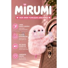 Mirumi Akıllı Peluş Robot Oyuncak 30 cm Pembe Renk Doğan Oyuncak Dünyası Eğlenceli Unisex