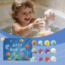 Senacacollection 1 Adet Yuvarlak Oyuncaklı Suda Eriyen Banyo Topu