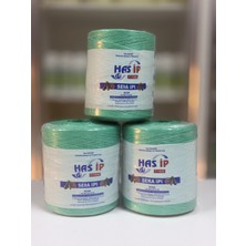 Has Ip Fibrilize Sera Ipi – 3 Adet 1 kg | Uv Katkılı Dayanıklı Domates ve Sera Bağlama Ipi