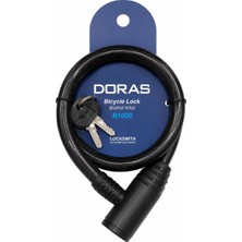 Doras Bisiklet & Motosiklet Kilidi (Anahtarlı / Şifreli)