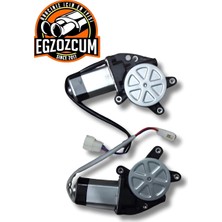 Egzozcum Universal Sağ Sol 2'li Takım Cam Krikosu Motoru 12V