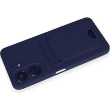 Solmazlar Online Redmi 13C Kılıf Kelvin Kartvizitli Silikon - Lacivert