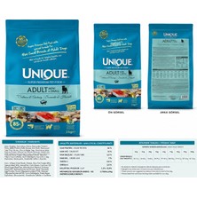 Unique Adult Mini & Small Somonlu ve Hamsili Yetişkin Köpek Maması 3 kg
