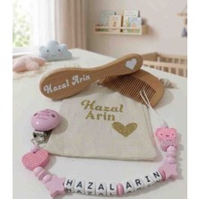 Cnr Workshop Isimli Bebek Hediyelik-Emzik Zinciri -Bez Kese