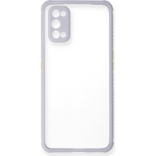Solmazlar Online Realme 7 Pro Kılıf Miami Şeffaf Silikon - Lila
