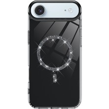 Solmazlar Online iPhone 17 Air Live Diamond Magsafe Kapak - Siyah