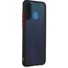 Solmazlar Online P30 Lite Kılıf Montreal Silikon Kapak - Siyah