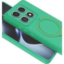 Solmazlar Online Mi 14T Pro Regal Magsafe Standlı Kapak - Yeşil