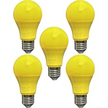Avarson (5 Adet) Osaka 10W Sarı Işık E27 Duylu (Kalın Duy) LED Ampul