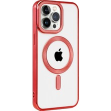Solmazlar Online iPhone 14 Pro Max Kılıf Kronos Magsafe Kapak - Kırmızı