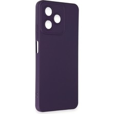 Solmazlar Online Realme C53 Kılıf Nano Içi Kadife Silikon - Mor