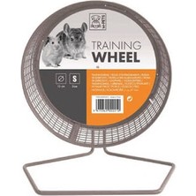 Solmazlar Online Training Ayaklı Metal Hamster Çarkı Medium 13 cm
