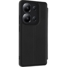 Solmazlar Online Redmi 15C 4g Flip Cover - Siyah
