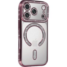 Solmazlar Online iPhone 17 Pro Max Joke Simli Magneticsafe Kılıf - Pembe