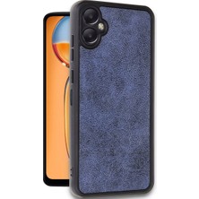 Solmazlar Online Galaxy A06 Kılıf Aras Deri Kapak - Lacivert