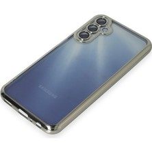 Solmazlar Online Galaxy A25 5g Kılıf Razer Lensli Silikon - Gümüş