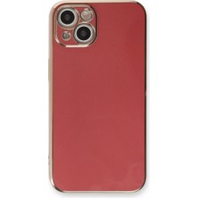 Solmazlar Online iPhone 13 Kılıf Volet Silikon - Kırmızı