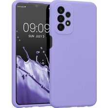 Solmazlar Online Galaxy A23 4g Kılıf First Silikon - Lila