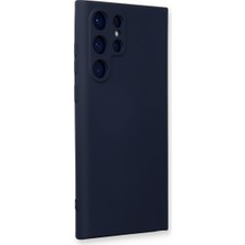 Solmazlar Online Galaxy S23 Ultra Kılıf Nano Içi Kadife Silikon - Lacivert