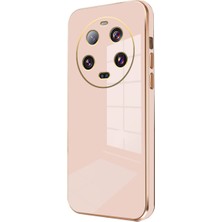 Solmazlar Online Mi 14 Ultra Kılıf Volet Silikon - Pembe