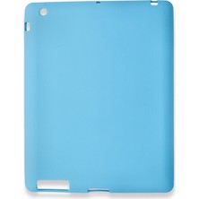 Solmazlar Online iPad 4 9.7 Kılıf Evo Tablet Silikon - Mavi