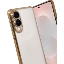 Solmazlar Online Galaxy S25 Edge Razer Lensli Silikon - Gold