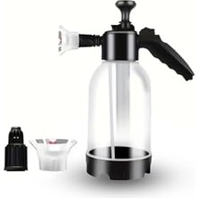 Yüksek Basınçlı 2 Başlıklı Su & Köpük Pompası 2 Litre Çok Amaçlı Kullanım Su Köpük Püskürtücü Ev Otomobil Bahçe Için Uyumlu Kimyasal Dayanıklı Köpük Yapıcı Pompa