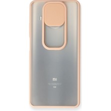 Solmazlar Online Mi 10T Lite Kılıf Palm Buzlu Kamera Sürgülü Silikon - Pembe