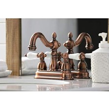 KB160PLAC 4 " Banyo Bataryası, Antik Bakır