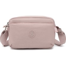 Smart Bags Günlük Küçük Boy Su Geçirmez Hafif Krınkıl Kumaş Kadın Omuz Çantası Kum