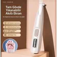 Kedi ve Köpekler Için Profesyonel Tıraş Makinesi(Pati ve Hassas Bölgeler) USB Şarjlı