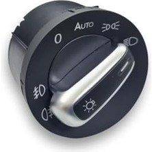 Far Anahtarı Auto Otomatik Krom 3C8941431A Vw Beetle ile Uyumlu 2012-2019