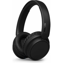 Philips TAH5209BK Hafif Kulak Üstü Kablosuz Bluetooth Kulaklık, Pasif Gürültü Yalıtımlı, 65 Saat Çalma Süres