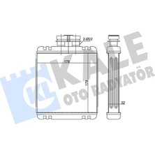 Kalorifer Radyatörü Brazing Cordoba,, Fabia 1.2, 1.4, 1.6 06-09 - Kal 346260