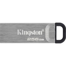 Kingston Datatraveler Kyson 256GB USB Flash Bellek , DTKN/256GB, 200MB/S - 60MB/S Okuma-Yazma, Metal Kasalı