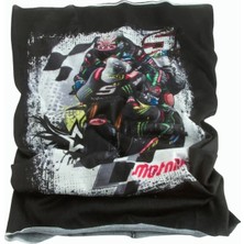 Zenvia Motorcu Desenli Baff Boyunluk