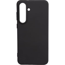 Galaxy S25 Fe ile Uyumlu Kılıf Biye Yumuşak Silikon Siyah