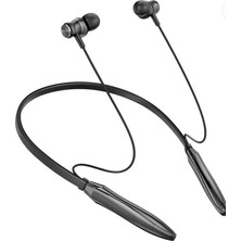 Turco 600 Saat Boyundan Askılı Bluetooth Kulaklık – Konforlu & Çift Mikrofonlu (Siyah)
